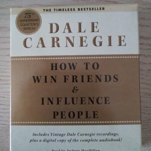 Dale Carnegie How to Win Friends and Influence People  CD set - Picture 1 of 3
